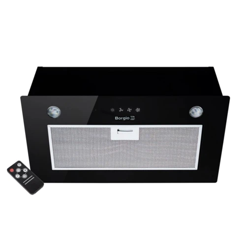 Вытяжка Borgio BBI (TR) 5840 black glass SU 850
