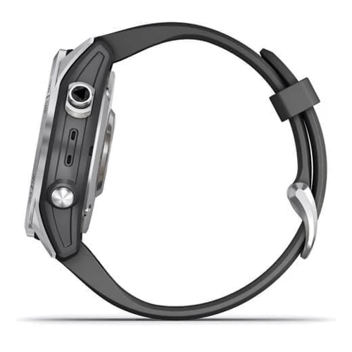Смарт-часы Garmin Fenix 7S Silver with Graphite Band (010-02539-01) фото 10