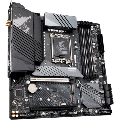 Gigabyte Z690M Aorus Elite AX DDR4: Оперативна пам'ять 4xDDR4 5333 МГц, до 128 ГБ