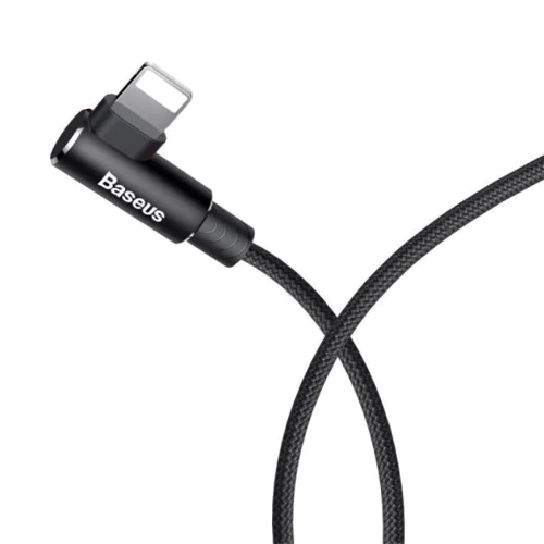 Кабель Baseus USB Cable to Lightning MVP Elbow 1.5A 2m Black (CALMVP-A01) фото 4