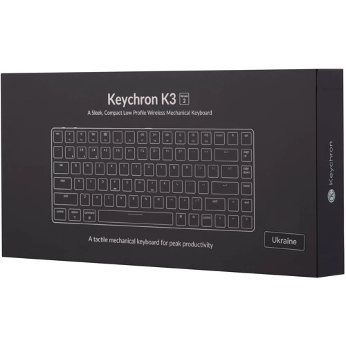 Клавиатура Keychron K3 84 Key Gateron Red Wireless UA White (K3K1_KEYCHRON) фото 18