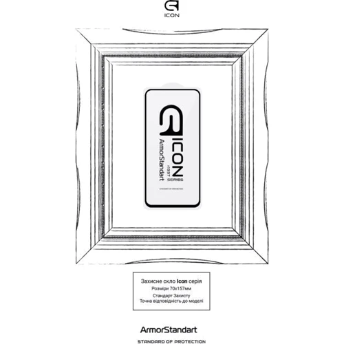 Аксессуар для смартфона Armorstandart Tempered Glass Icon Black for Samsung M546 Galaxy M54 5G (ARM67705): Цвет черный