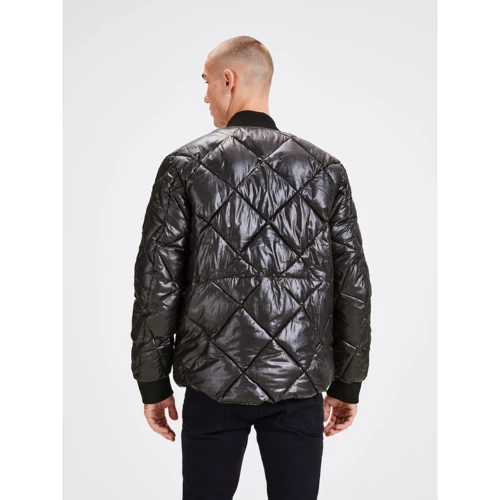 Бомбер Jack & Jones 27902017 50 черный демисезон: Вид Бомберы