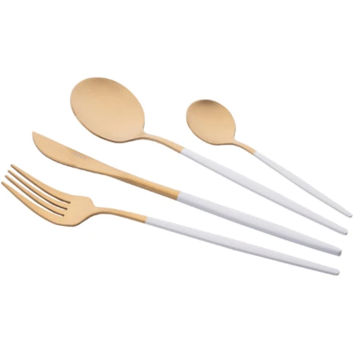 Столовий набір Ardesto Gemini Lecco 4 ін. (AR0704LW): Найменування Набір столових приборів