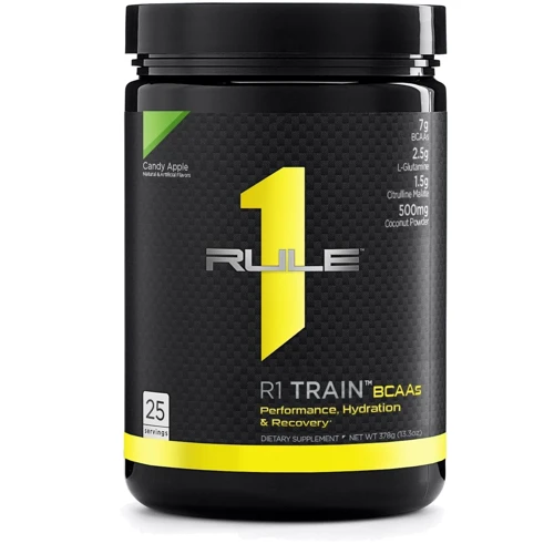 Аминокислота для спорта Rule One Proteins R1 Train BCAAs 378 g /25 servings/ Candy Apple