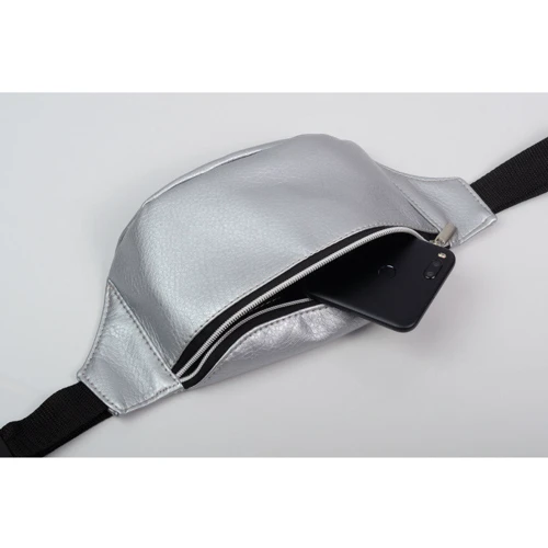 Женская поясная сумка Sambag Tirso MSSP серебристая (80114003): Пол Женский