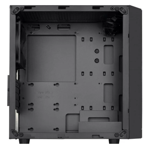 Корпус Silverstone Precision PS15 Black RGB Tempered Glass (SST-PS15B-RGB) фото 6