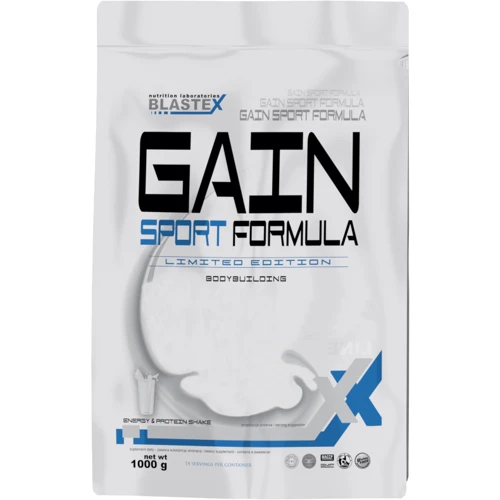 Гейнер Blastex Gain Sport Formula 1000 g /14 servings/ Blueberry