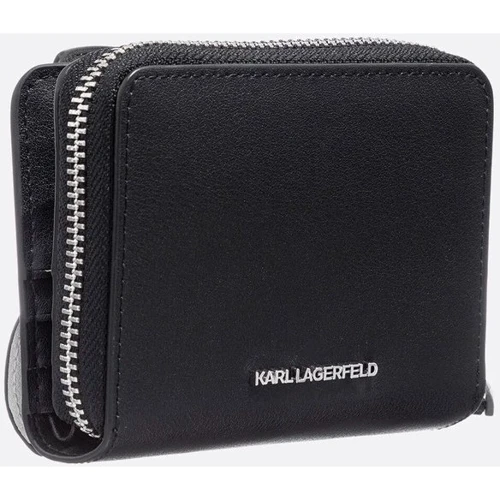 Жіночий гаманець Karl Lagerfeld K/IKONIK KARL KLASSIK SM WLT чорний (220W3218-908): Формат гаманця Горизонтальный