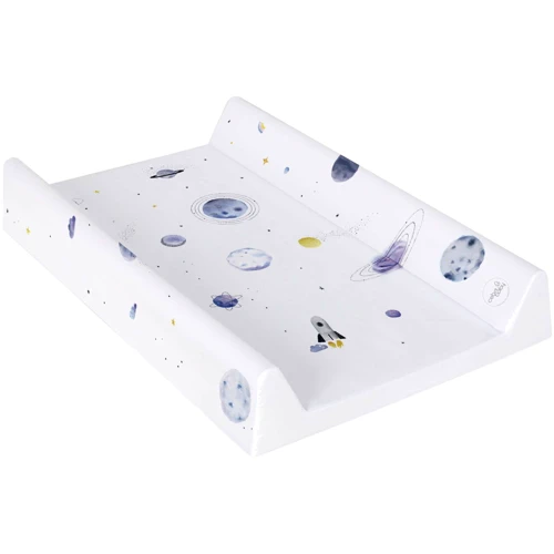 Пеленальна дошка Ceba Baby Watercolor Word Universe 50х70 см біла з малюнком (W-203-123-651)