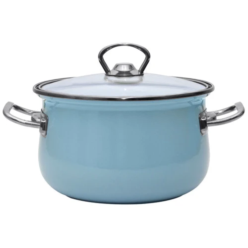 Кастрюля Infinity Turquoisw Blue SCE-P652 люкс 20 см 3.7 л (6667311)