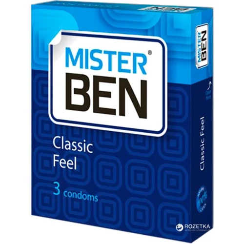 Презервативы Mister Ben Classic Feel, 3 шт