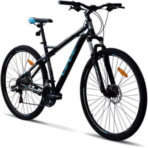 Велосипед VNC 2023' 29" MontRider S4 V1S4-2949-BC L/19.5"/49см (0011) black (shiny)/cyan (shiny)