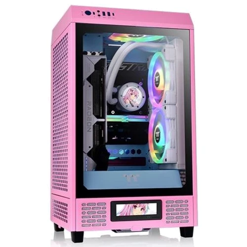 Корпус Thermaltake The Tower 200 Bubble Pink (CA-1X9-00SAWN-00)