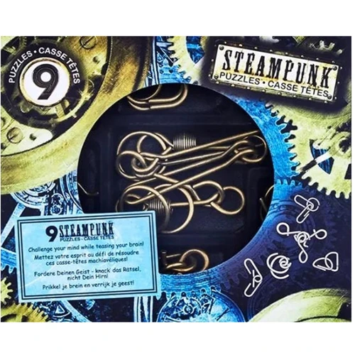 Набор головоломок Eureka 3D Puzzle 9 Steampunk Blue set (473207): Вид Головоломка