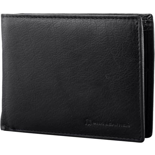 Мужское портмоне DNK Leather черное (DNKN1020-CCF-black): Материал Натуральная кожа