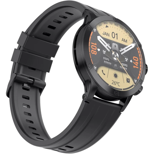 Смарт-часы iMiki Xplorer Pro Black Silicone strap: Время работы до 5 дней