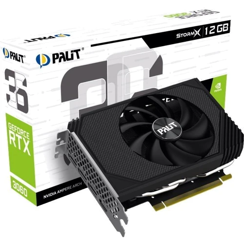 Видеокарта Palit GeForce RTX 3060 StormX (NE63060019K9-190AF): Интерфейс PCI Express 4.0 x16