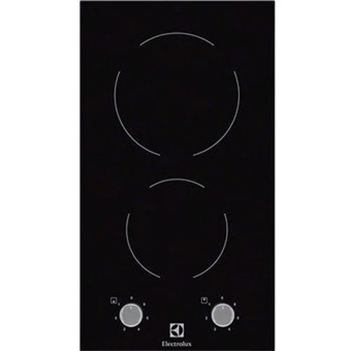 Варочная поверхность электрическая Electrolux EHF3920BOK: Размеры для встраивания 27 x 49 см