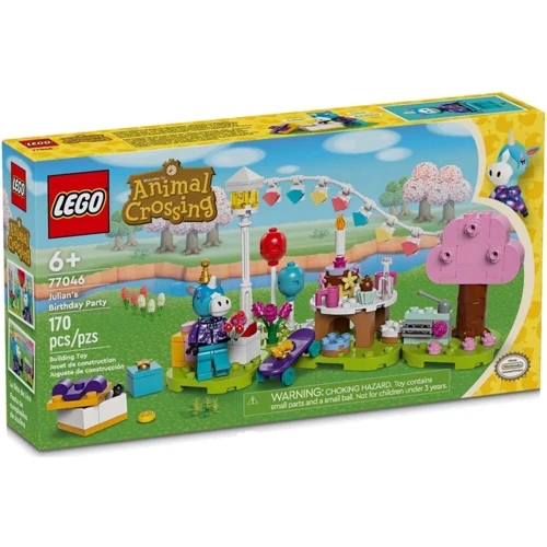 Конструктор LEGO Animal Crossing Вечеринка по случаю дня рождения Julian 170 деталей (77046)