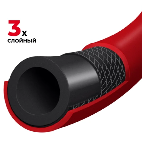 Шланг гибридный Intertool PT-1771 20 атм 8*15мм 10м: Длина шланга, м 10