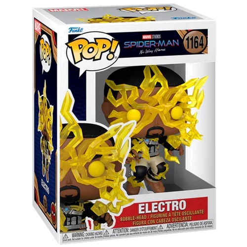 Игровая фигурка Funko POP! cерии Человек-паук: Нет пути домой S3 – Электро(67604): Пол Унисекс
