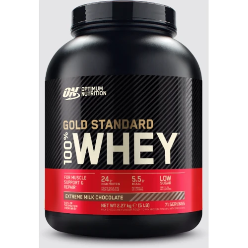 Протеин Optimum Nutrition Gold Standard 100% Whey 2270 g / 31 servings / Extreme Milk Chocolate
