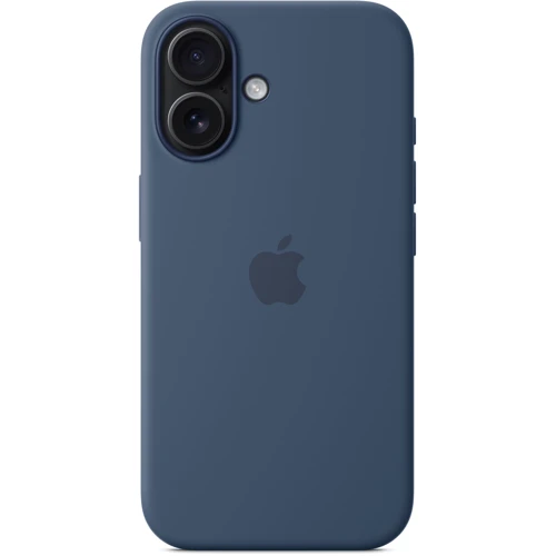 Чехол для iPhone Apple for iPhone 16 Silicone Case with MagSafe Denim (MYY23) : Тип аксессуара чехол