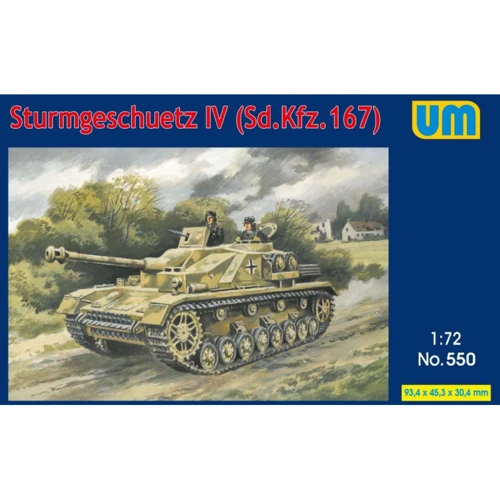 САУ UNIMODELS Sturmgeschutz IV (Sd.Kfz.167)