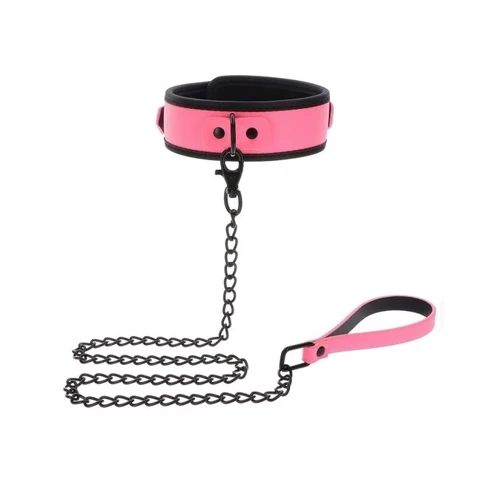Ошейник с поводком Taboom Collar and Chain Leash (розовый): Производитель Taboom
