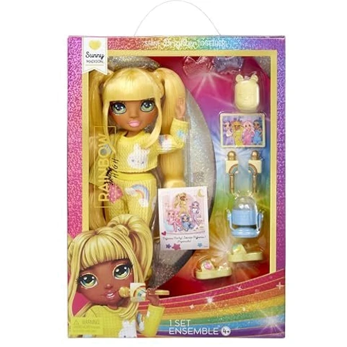 Лялька Rainbow High Junior High PJ Party Санні з аксесуарами (503682)