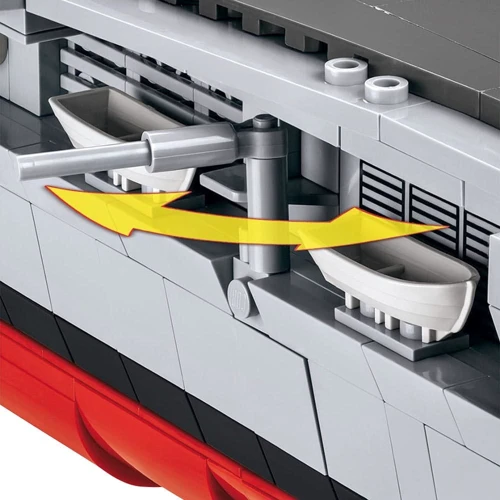 Конструктор COBI World Of Warships Авианосец Энтерпрайз CV-6 (Limited Edition), 2530 деталей COBI-4816: Количество деталей, шт. 2530