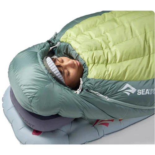 Спальный мешок Sea to Summit Ascent Women's -9C/15F Regular Celery Green (STS ASL041101-330403): Ширина в ногах 109 см