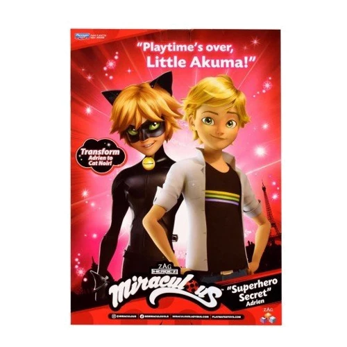 Кукла Miraculous Леди Баг и Супер-Кот S2 - Суперсекрет Эдриана (26 cm, с аксес.): Возраст от 4 лет
