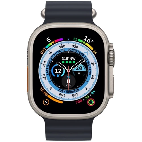 Аксессуар для Watch Apple Ocean Band Midnight Extension (MQEF3) for Apple Watch 44/45/49mm: Совместимость Apple Watch 49mm, Apple Watch 45mm, Apple Watch 44mm