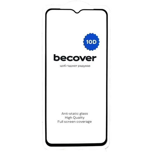 Аксессуар для смартфона BeCover Tempered Glass 10D Black for Samsung A042 Galaxy A04e (711347)