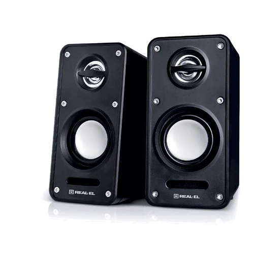 Акустична система REAL-EL S-60 USB Black: Формат акустики 2.0
