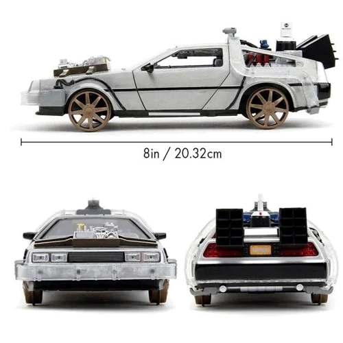 Машина металева Jada Назад в майбутнє 3 Машина часу 1:24 (253255073)