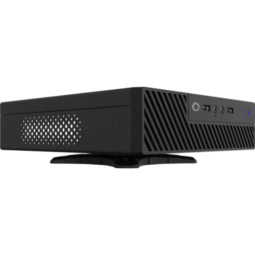 Корпус GameMax M100 60W (M100-M): Материал передней панели пластик+сталь