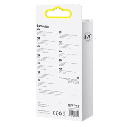 Кабель Baseus USB Cable to USB-C Crystal Shine Series 100W 1.2m Blue (CAJY000403) фото 5