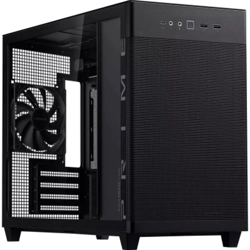 Корпус ASUS Prime AP201 Tempered Glass Black (90DC00G0-B39010) фото 5