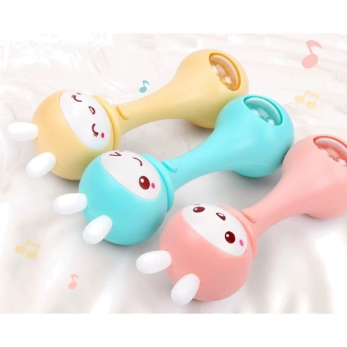 Музыкальная погремушка Beiens Зайчик голубой (YZ06blue)