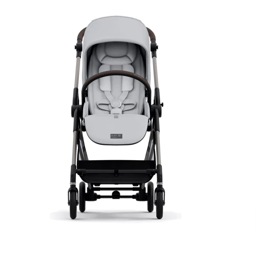 Прогулянкова коляска Cybex Melio Fog Grey з бампером (524000043): Тип коляски Прогулочная