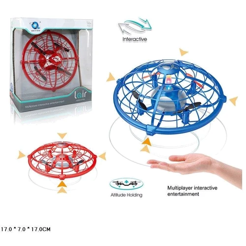 Квадрокоптер Літаюча тарілка сенсорний 2 кольори QY66-K011: Виробник Noname