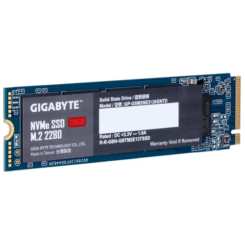 GIGABYTE GP-GSM2NE3128GNTD: Интерфейс подключения PCI-Express 3.0 (x4)