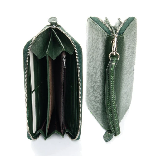 Женский кошелек Dr. Bond зеленый (32744 dark-green): Пол Женский