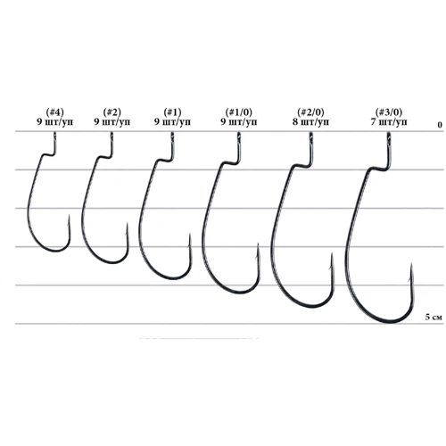 Крючок Decoy Worm 15 Dream Hook 3/0, 7шт (1562.00.16): Тип Офсетный