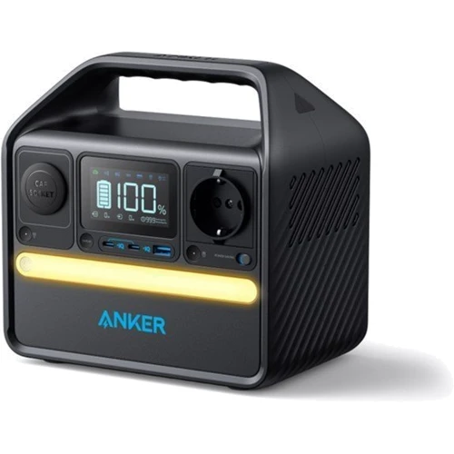 Зарядная станция Anker 522 PowerHouse 320Wh 300W (A1721311) UA: Выходы потребителей Автоприкуриватель, USB-C, USB-A, 220V