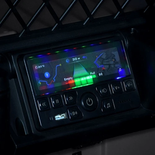 Детский электромобиль Bambi Джип 4W Toyota белый (2566AEBLR-1(24V))