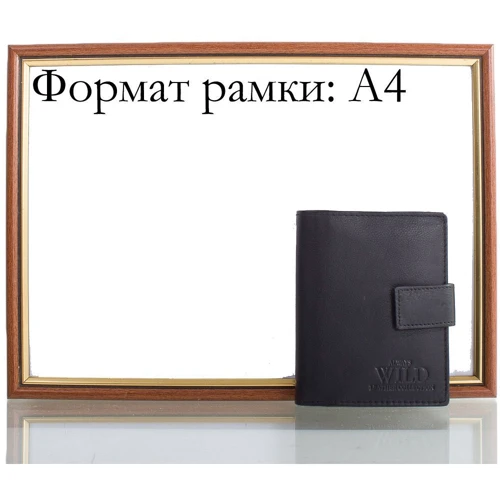 Мужское портмоне Always Wild черное (DNKN4L-CCF-black) фото 8